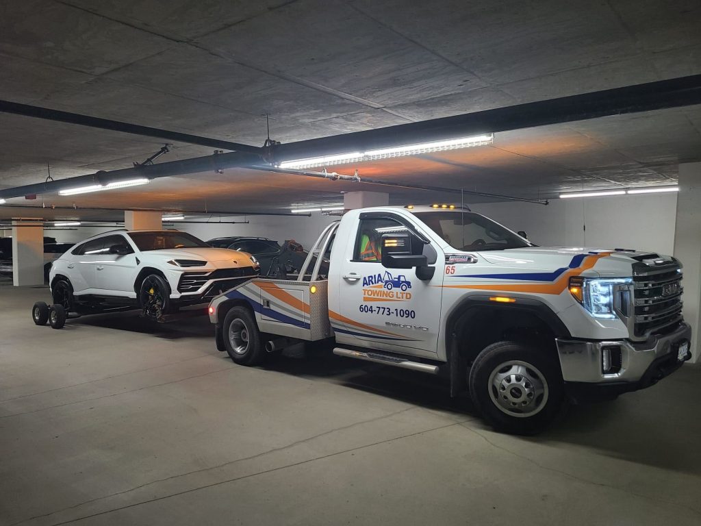 Flatbed Towing Vancouver Aria Towing Roadside Assistance