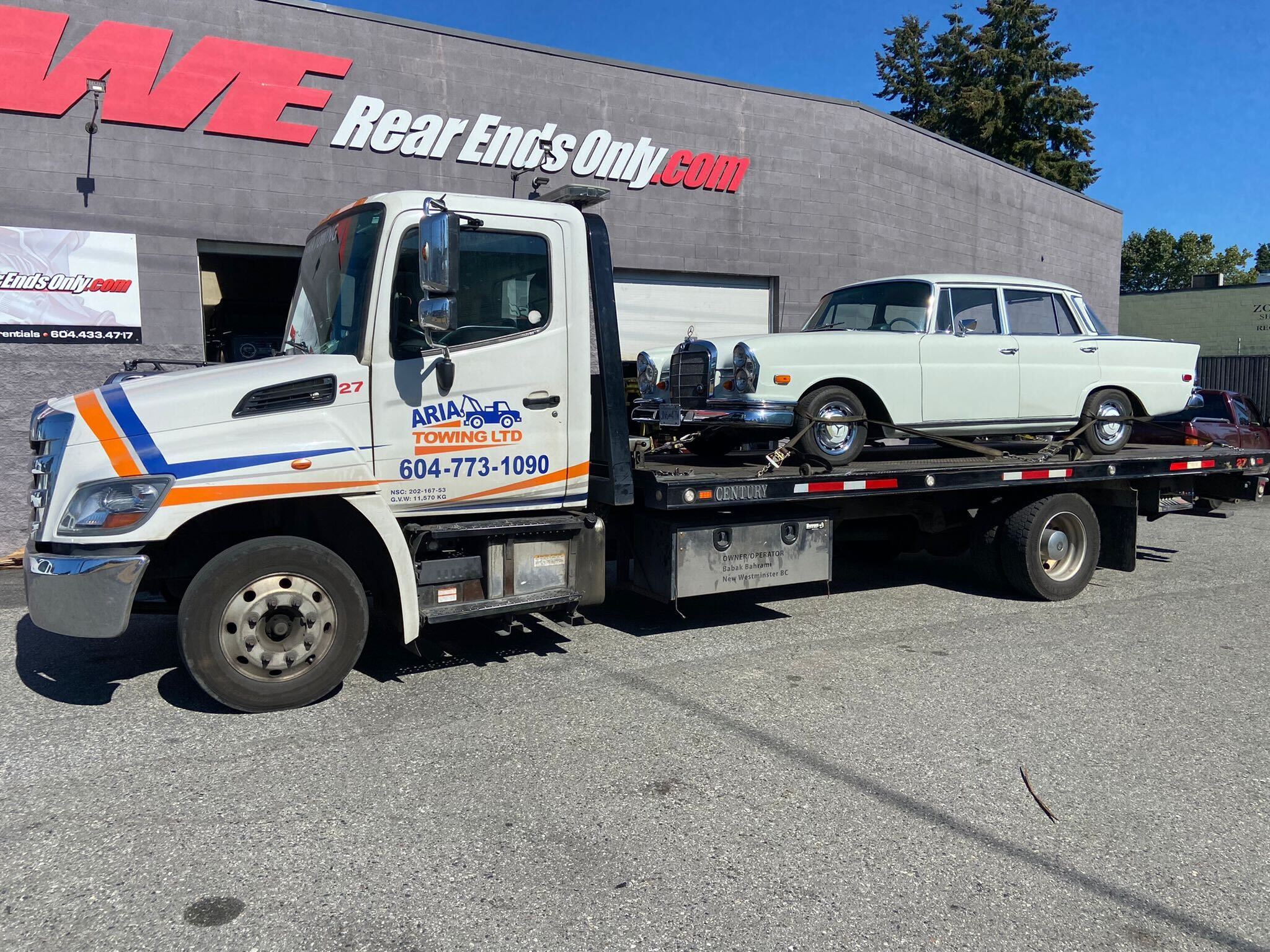 Towing for illegal parking