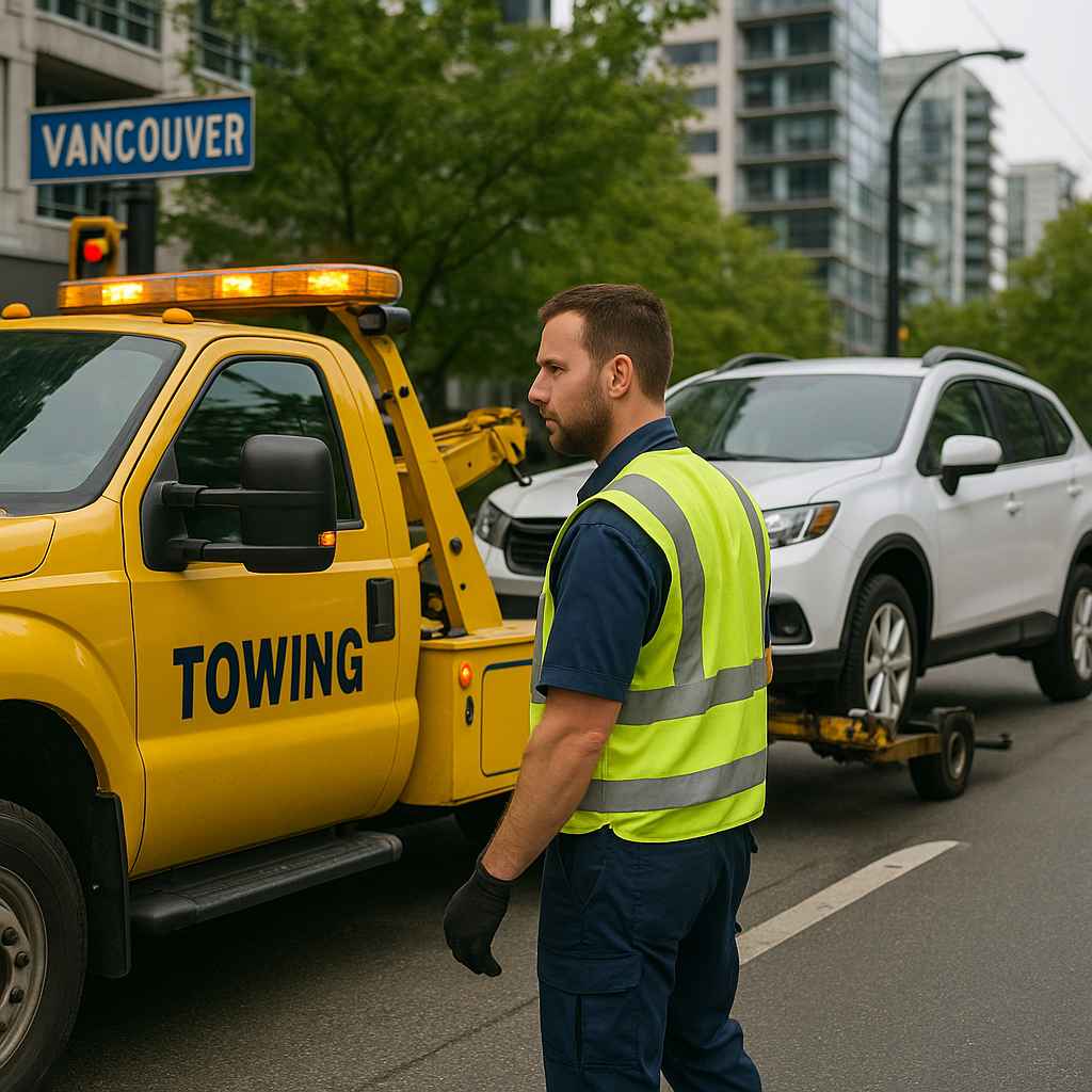 Tow Truck Driver in Vancouver